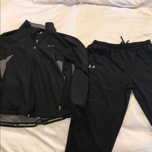 Men’s XL under armor track suit jogging/running
